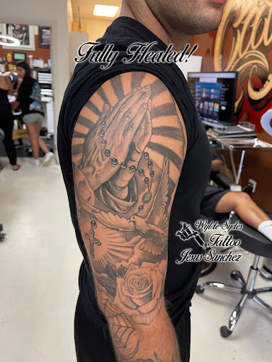 Explore moon tattoo ideas for females, creative tattoo ideas in San Diego, available at Wylde Sydes Tattoo & Body Piercing