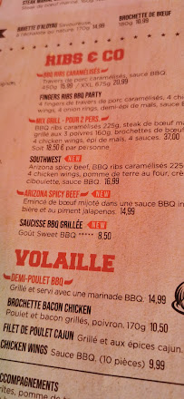 Buffalo Grill Cosne Sur Loire à Cosne-Cours-sur-Loire menu