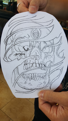 Explore cover up arm tattoo ideas, creative tattoo ideas in Smyrna, available at All or Nothing Tattoo and Body Piercing