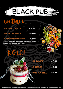 Restaurant Black Pub à Turin - menu / carte