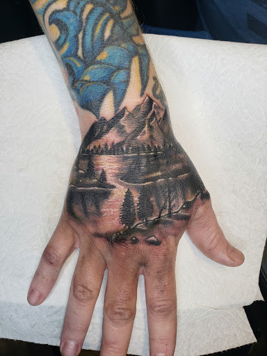 Explore long distance friendship tattoo ideas, creative tattoo ideas in Phoenix, available at GreyWash Ink Tattoo