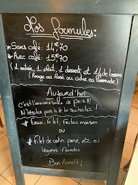 Restaurant La rencontre à Saint-Grégoire (la carte)