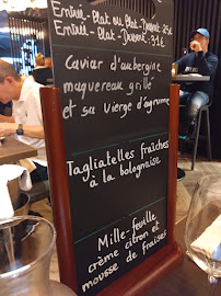 Restaurant français Bon Temps à La Rochelle (le menu)