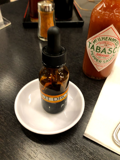 Una gota de salsa picante como ninguna.