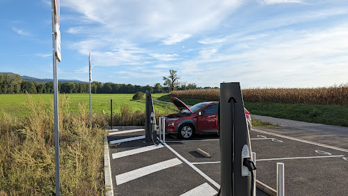 Borne de recharge de véhicules électriques IECharge Charging Station Saint-Jean-le-Vieux
