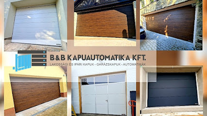 B&B Kapuautomatika Kft. - Garázskapu, Ipari kapu, Automata Kertkapu, Szervíz