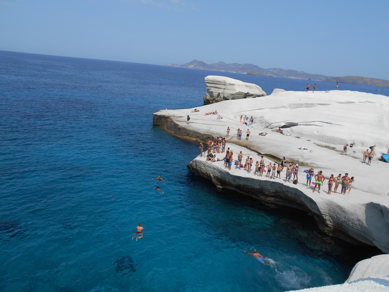 Fotografija Sarakiniko Beach z visok stopnjo čistoče