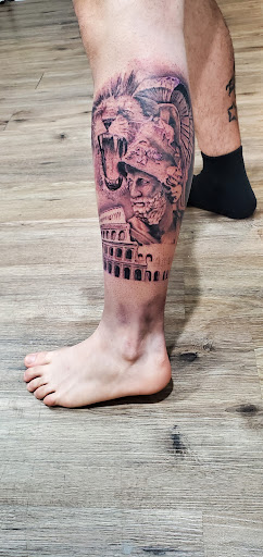 Explore amity affliction tattoo ideas, creative tattoo ideas in Fresno, available at Happy Client Tattoo