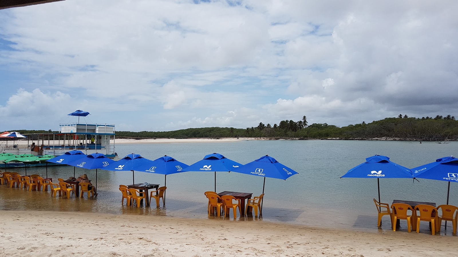 Foto van Barra Nova Strand met turquoise puur water oppervlakte