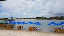 Photo de Plage de Barra Nova avec rivage droit, long