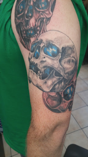 Find bee tattoo ideas for your next unique tattoo in Eugene at High Priestess Piercing & Tattoo