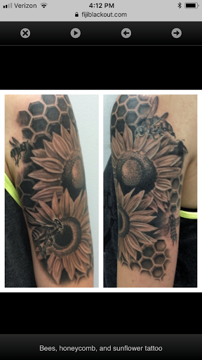 Explore bleeding heart tattoo ideas, creative tattoo ideas in Bensalem, available at Electric Honor Tattoo Co.