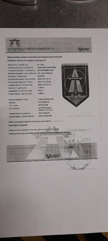 Ungarische Autobahn Inkasso GmbH