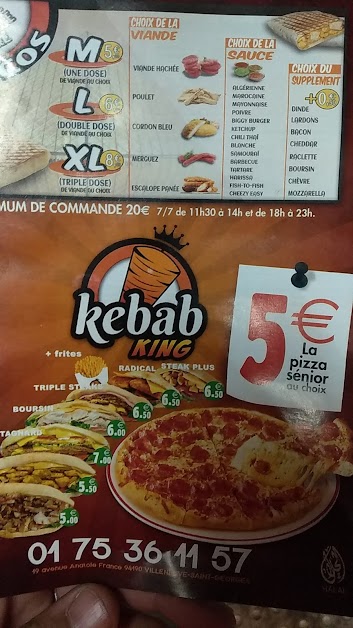 King Kebab à Villeneuve-Saint-Georges