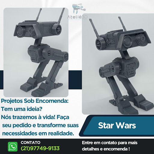 Logo da empresa - Atelie3d.lab