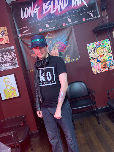 Explore inner finger tattoo ideas, creative tattoo ideas in Douglasville, available at Long Island Ink Tattoo & Piercing