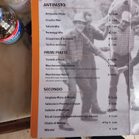 Menu du L'Osteria à Levigliani