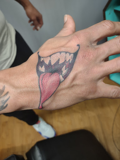 Explore psychedelic mushroom tattoo ideas, creative tattoo ideas in Williamston, available at Inkd Tattoo Parlor