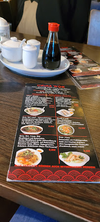 Carte du China Wok à Schömberg