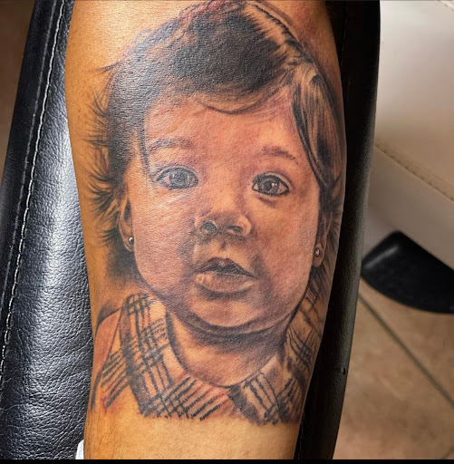 Explore dark hand tattoo ideas, creative tattoo ideas in San Marcos, available at FROSTY TATTOO STUDIO