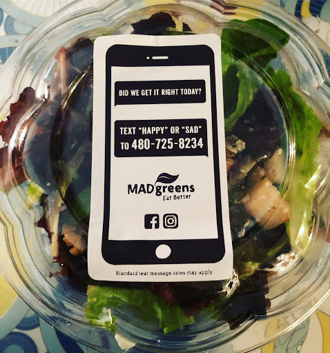 Salad Shop «MAD Greens - Dana Park Village Shops», reviews and photos, 1940 S Val Vista Dr #101, Mesa, AZ 85204, USA