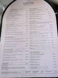 Café Laffitte à Valbonne menu