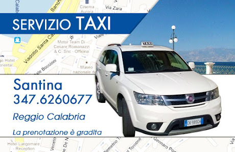 Servizio Taxi Santina Reggio Calabria Via Quartiere Cep Lotto, 17, 89121 Reggio Calabria RC, Italia
