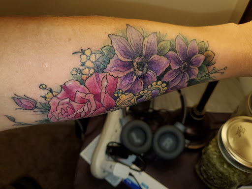 Explore forearm tattoo ideas men, creative tattoo ideas in Winchester, available at State of the Art Tattooing