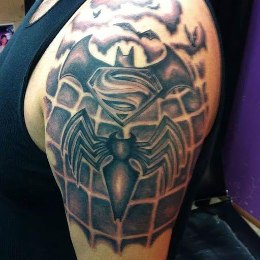 Explore mickey tattoo ideas, creative tattoo ideas in Lake Station, available at 219 Ink