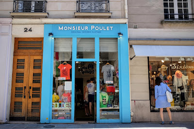 Boutique Monsieur Poulet à Paris