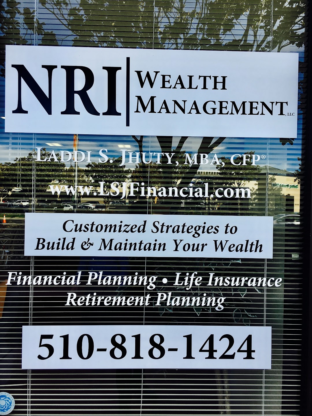 LSJ - NRI Wealth Management - Laddi Jhuty, MBA, CFP(R)