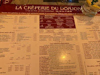 Crêperie Crêperie du Donjon à Montrichard Val de Cher - menu / carte