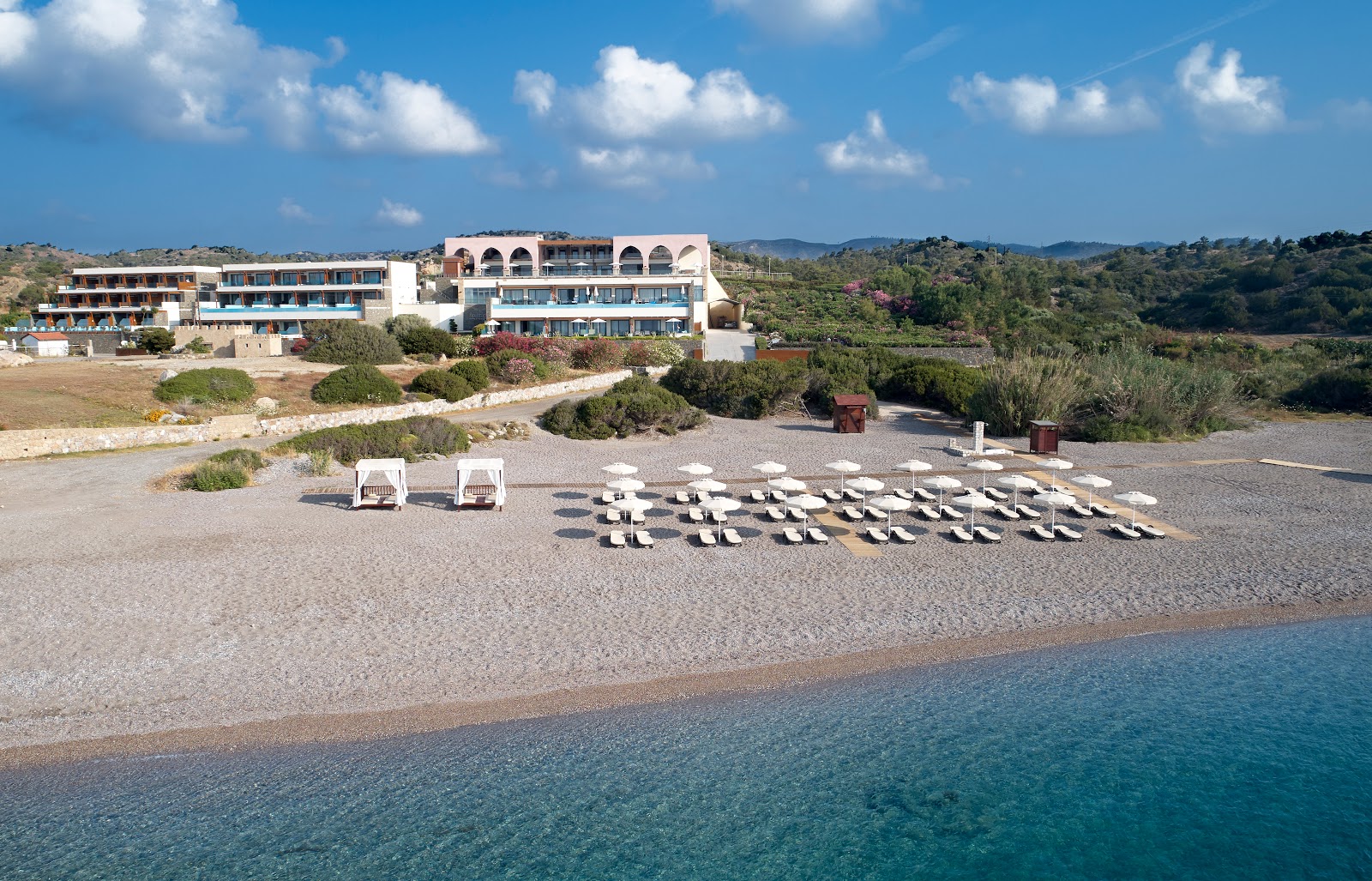 Photo of South Castle beach with turquoise pure water surface