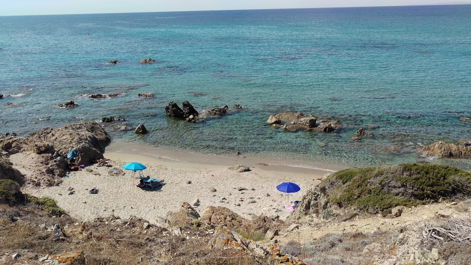 Foto van Spiaggia Rena Di Matteu gelegen in een natuurlijk gebied