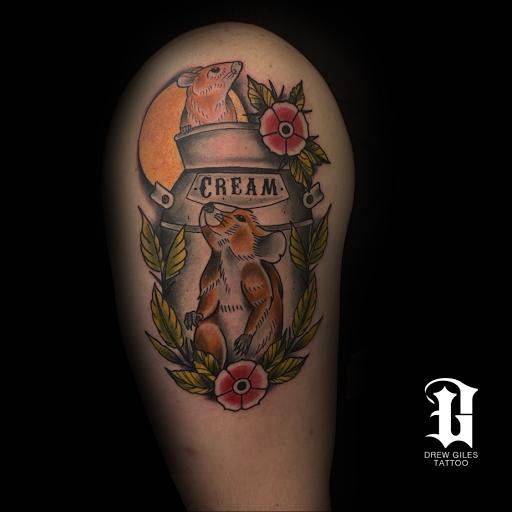 Explore paladin tattoo ideas, creative tattoo ideas in Addison, available at Cat Tattoo