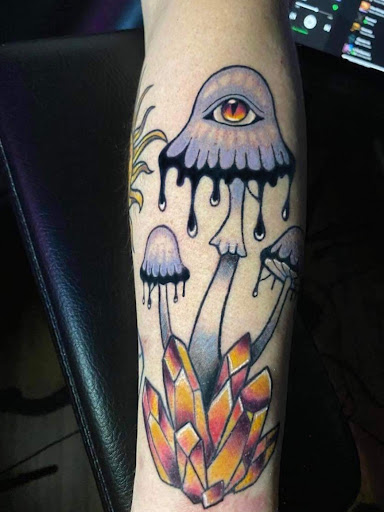 Explore biking tattoo ideas, creative tattoo ideas in Eustis, available at Eclectic Tattoo Collective