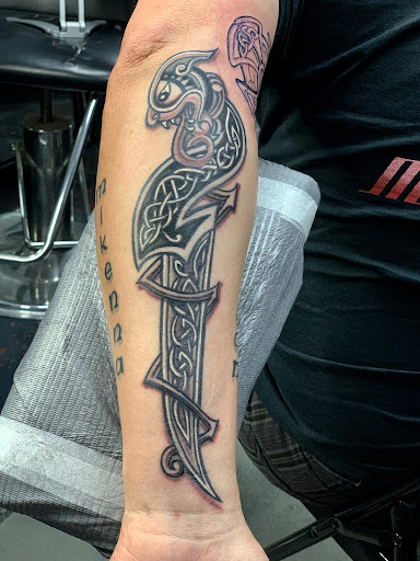 Explore small beach tattoo ideas, creative tattoo ideas in Fresno, available at Red Wave Tattoo & Art Gallery