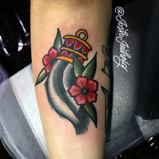 Explore tattoo ideas for death, creative tattoo ideas in Houghton, available at Bramble & Stag Tattoo Parlour