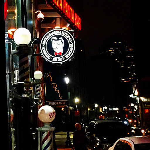Explore road trip tattoo ideas, creative tattoo ideas in Boston, available at Boston Barber & Tattoo Co.