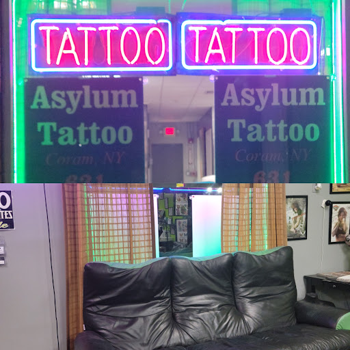 Explore back shoulder tattoo ideas, creative tattoo ideas in Coram, available at Asylum Tattoo