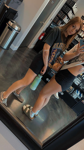 Explore lilac tattoo ideas, creative tattoo ideas in Chandler, available at Salt & Light Tattoo