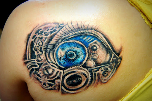 Explore back of arm tattoo ideas, creative tattoo ideas in La Porte, available at Artistic Outcasts Tattooing