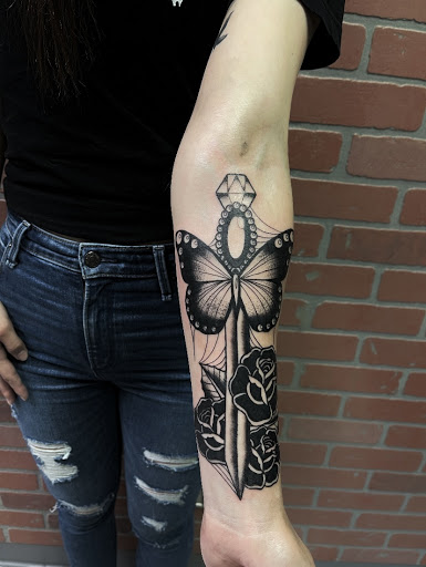 Find gothic tattoo ideas for women for your next unique tattoo in Modesto at Dying Art Tattoo