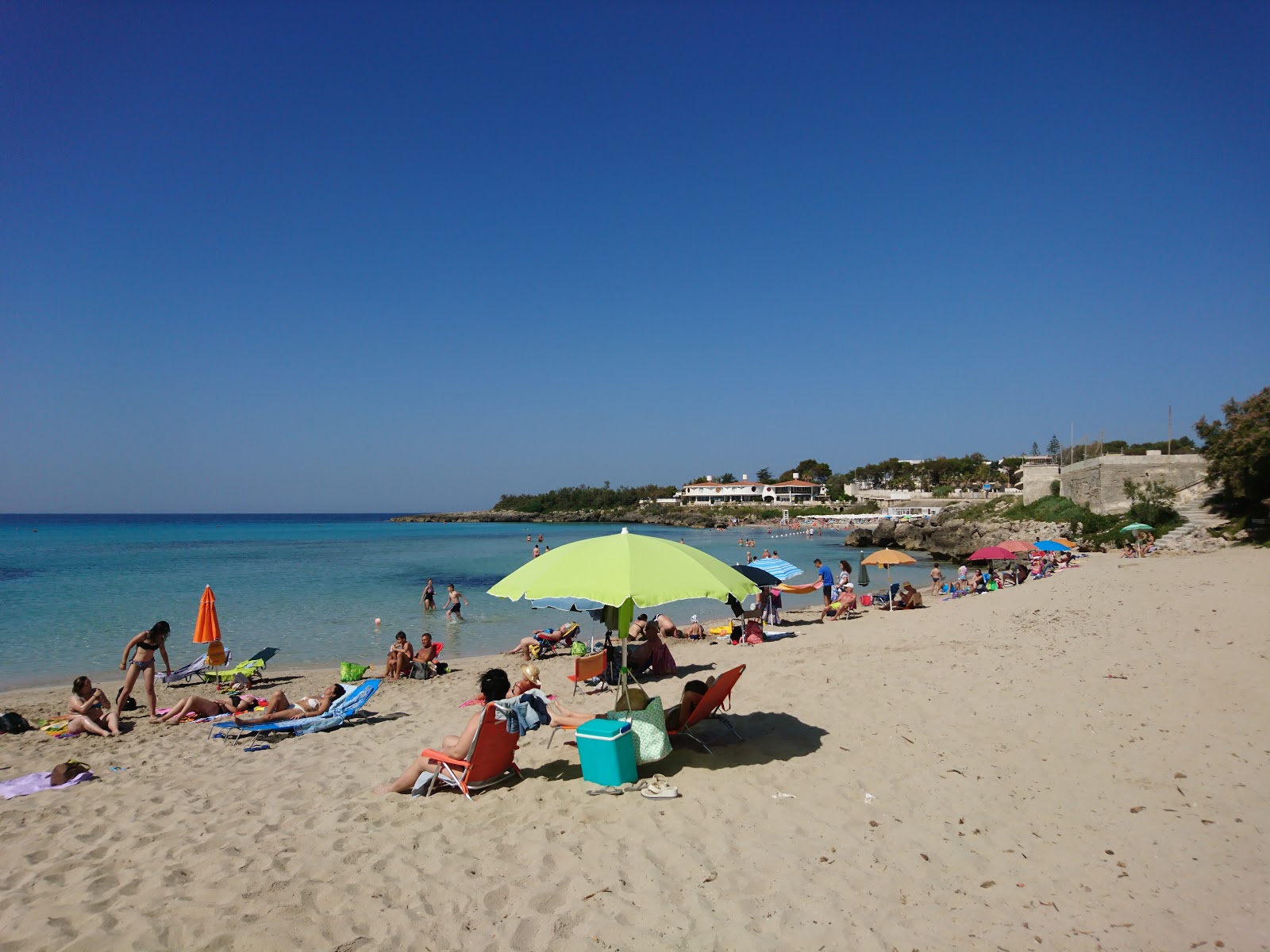Photo de Plage de Baia delle Canne - recommandé pour les voyageurs en famille avec des enfants