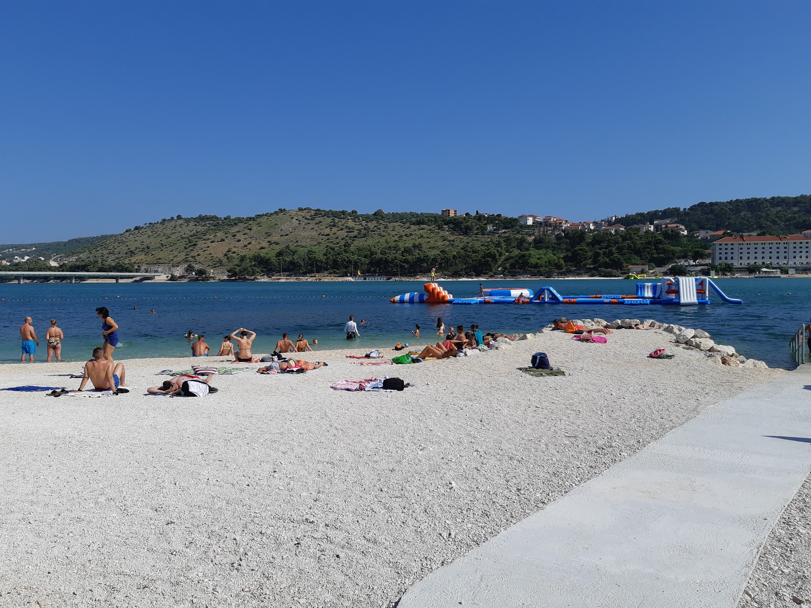 Trogir beach photo #2