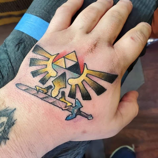 Explore tattoo sleeve filler ideas for a man, creative tattoo ideas in Spokane, available at Feel Good Ink