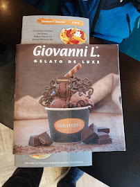 Marchand de glaces Giovanni L. - Gelato de Luxe | Kröpcke à Hanover (la carte)