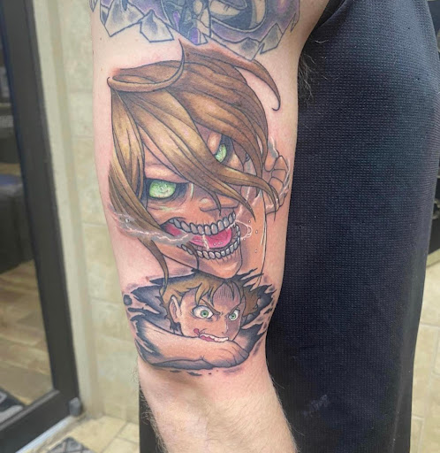 Explore care bear tattoo ideas, creative tattoo ideas in Myrtle Beach, available at Dr Ink Tattoo