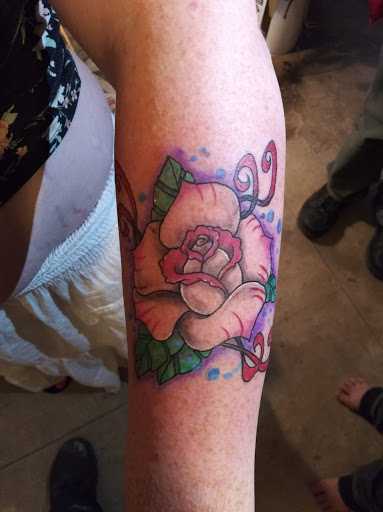 Explore haunted house tattoo ideas, creative tattoo ideas in Canon City, available at Royal Gorge Custom Tattoos & Piercings LLC