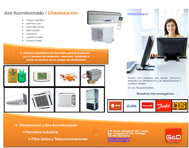 Opiniones de COMERCIAL GYD SPA. en Ñuñoa - Empresa de climatización